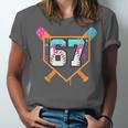 Baseball Ice Cream Drip Number 67 Player Six Seven Meme 6 7 Unisex Jersey T-Shirt