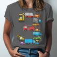 Baseball Ice Cream Drip Vehicles Youth Baseball Drip Unisex Jersey T-Shirt