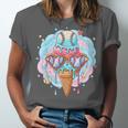 Baseball Ice Cream Heart Sunglasses Youth Boys Valentine Unisex Jersey T-Shirt