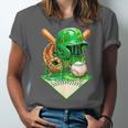 Baseball Life Style Ice Cream Drip Green Unisex Jersey T-Shirt Baseball Life Style Ice Cream Drip Green Unisex Jersey T-Shirt