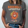Baseball Lifestyle Ice Cream Drip Baseball Glove Crossed Bat Unisex Jersey T-Shirt Baseball Lifestyle Ice Cream Drip Baseball Glove Crossed Bat Unisex Jersey T-Shirt