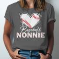 Baseball Nonnie Baseball Heart Unisex Jersey T-Shirt Baseball Nonnie Baseball Heart Unisex Jersey T-Shirt