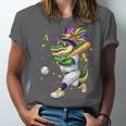 Baseball Player Mardi Gras Alligator Carnival Costume Beads Unisex Jersey T-Shirt Baseball Player Mardi Gras Alligator Carnival Costume Beads Unisex Jersey T-Shirt