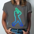 Baseball Player Graphic Unisex Jersey T-Shirt