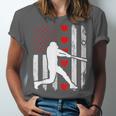 Baseball Silhouette Heart USA Flag Hearts American Boys Kids Unisex Jersey T-Shirt Baseball Silhouette Heart USA Flag Hearts American Boys Kids Unisex Jersey T-Shirt