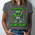 Baseball St Patrick's Day Irish Shamrock Trendy Unisex Jersey T-Shirt Baseball St Patrick's Day Irish Shamrock Trendy Unisex Jersey T-Shirt
