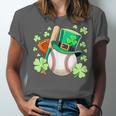 Baseball St Patricks Day Lucky Baseball Player Shamrock Unisex Jersey T-Shirt Baseball St Patricks Day Lucky Baseball Player Shamrock Unisex Jersey T-Shirt