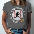 Birthday Baseball Lover 64 Years Old Awesome Since 1962 Unisex Jersey T-Shirt Birthday Baseball Lover 64 Years Old Awesome Since 1962 Unisex Jersey T-Shirt