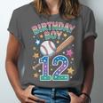 Birthday Boy 12th Birthday Baseball Unisex Jersey T-Shirt Birthday Boy 12th Birthday Baseball Unisex Jersey T-Shirt