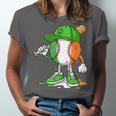Boys St Patricks Day Kids Baseball Player Ice Cream Drip Unisex Jersey T-Shirt Boys St Patricks Day Kids Baseball Player Ice Cream Drip Unisex Jersey T-Shirt