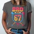 Bro I’m 67 Baseball Drip Number 67 Player 67th Birthday Unisex Jersey T-Shirt Bro I’m 67 Baseball Drip Number 67 Player 67th Birthday Unisex Jersey T-Shirt