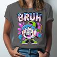 Bruh Baseball Drip Boys Youth Ice Cream Dripping Baseball Unisex Jersey T-Shirt Bruh Baseball Drip Boys Youth Ice Cream Dripping Baseball Unisex Jersey T-Shirt