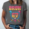 Bruh Baseball Ice Cream Drip Number 67 Player 67th Birthday Unisex Jersey T-Shirt Bruh Baseball Ice Cream Drip Number 67 Player 67th Birthday Unisex Jersey T-Shirt