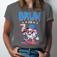 Bruh I'm 7 Baseball Ice Cream Drip It's My 7th Birthday Unisex Jersey T-Shirt Bruh I'm 7 Baseball Ice Cream Drip It's My 7th Birthday Unisex Jersey T-Shirt