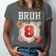 Bruh I'm 8 Baseball 8th Birthday Sports 8 Year Old Boy Unisex Jersey T-Shirt Bruh I'm 8 Baseball 8th Birthday Sports 8 Year Old Boy Unisex Jersey T-Shirt