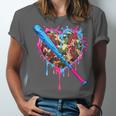 Camo Baseball Heart Drip Valentine Baseball Icecream Boys Unisex Jersey T-Shirt Camo Baseball Heart Drip Valentine Baseball Icecream Boys Unisex Jersey T-Shirt