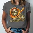 Camo Ice Cream Drip Baseball Stuff Baseball Drip Boys Unisex Jersey T-Shirt