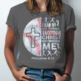 Christian Baseball Men Boy Player Team Religious Philippians Unisex Jersey T-Shirt Christian Baseball Men Boy Player Team Religious Philippians Unisex Jersey T-Shirt