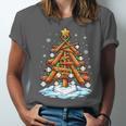 Christmas Baseball Tree Lights Xmas Unisex Jersey T-Shirt Christmas Baseball Tree Lights Xmas Unisex Jersey T-Shirt