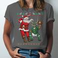 Christmas Santa Baseball Ugly Sweater Unisex Jersey T-Shirt Christmas Santa Baseball Ugly Sweater Unisex Jersey T-Shirt