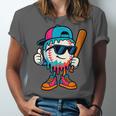 Cool Baseball Drip For Boys Ice Cream Drip Baseball Kids Unisex Jersey T-Shirt Cool Baseball Drip For Boys Ice Cream Drip Baseball Kids Unisex Jersey T-Shirt