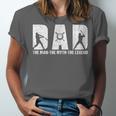 Dad Baseball The Man The Myth The Legend Daddy Father's Day Unisex Jersey T-Shirt Dad Baseball The Man The Myth The Legend Daddy Father's Day Unisex Jersey T-Shirt