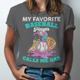 My Favorite Baseball Player Calls Me Dad Ice Cream Drip Unisex Jersey T-Shirt My Favorite Baseball Player Calls Me Dad Ice Cream Drip Unisex Jersey T-Shirt