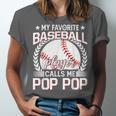 My Favorite Baseball Player Calls Me Pop Pop Unisex Jersey T-Shirt My Favorite Baseball Player Calls Me Pop Pop Unisex Jersey T-Shirt