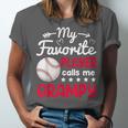 My Favorite Player Calls Me Grampy Baseball Grampy Unisex Jersey T-Shirt My Favorite Player Calls Me Grampy Baseball Grampy Unisex Jersey T-Shirt