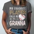 My Favorite Player Calls Me Granna Baseball Leopard Unisex Jersey T-Shirt My Favorite Player Calls Me Granna Baseball Leopard Unisex Jersey T-Shirt