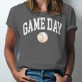 Game Day Baseball Player And Fan Graphic Unisex Jersey T-Shirt