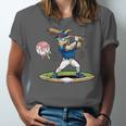 Goat Baseball Player With Bat And Ball Drip Animal Sports Unisex Jersey T-Shirt Goat Baseball Player With Bat And Ball Drip Animal Sports Unisex Jersey T-Shirt
