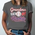 Grandparent Grandma Of The 1 Rookie Baseball Unisex Jersey T-Shirt