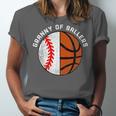 Granny Of Ballers Baseball Basketball Grandma Granny Unisex Jersey T-Shirt