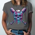 Halloween Baseball Skull Drip Baseball Lifestyle Boy Men Unisex Jersey T-Shirt Halloween Baseball Skull Drip Baseball Lifestyle Boy Men Unisex Jersey T-Shirt