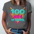 Happy 100 Days Of School Costume Baseball Drip Ice Cream Unisex Jersey T-Shirt Happy 100 Days Of School Costume Baseball Drip Ice Cream Unisex Jersey T-Shirt