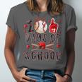 Happy 101 Days Of School Baseball Sports 100th Day Unisex Jersey T-Shirt