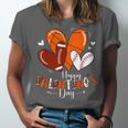 Happy Valentines Day Basketball Baseball Football Boys Unisex Jersey T-Shirt Happy Valentines Day Basketball Baseball Football Boys Unisex Jersey T-Shirt