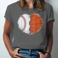 Heart 67 Meme Baseball Basketball Pocket Valentine's Day Tee Unisex Jersey T-Shirt