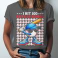 I Hit 100 Days Of School Baseball Player Kids Boys Son Unisex Jersey T-Shirt I Hit 100 Days Of School Baseball Player Kids Boys Son Unisex Jersey T-Shirt