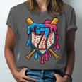 HUGvyn 7th Birthday Baseball Ice Cream Drip Number 7 Kid Boy Unisex Jersey T-Shirt HUGvyn 7th Birthday Baseball Ice Cream Drip Number 7 Kid Boy Unisex Jersey T-Shirt