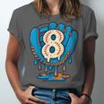 Ice Cream Baseball Glove 8th Birthday Edition Unisex Jersey T-Shirt