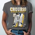 Jackson Chourio Milwaukee MLB Baseball Player MLBJCH201M Unisex Jersey T-Shirt Jackson Chourio Milwaukee MLB Baseball Player MLBJCH201M Unisex Jersey T-Shirt