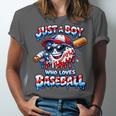 Just A Boy Who Loves Baseball Patriotic Drip For Youth Boys Unisex Jersey T-Shirt Just A Boy Who Loves Baseball Patriotic Drip For Youth Boys Unisex Jersey T-Shirt