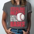 Kids Stealing Hearts Like I Steal Bases Cute Baseball Boys Unisex Jersey T-Shirt Kids Stealing Hearts Like I Steal Bases Cute Baseball Boys Unisex Jersey T-Shirt