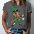 Leprechaun Baseball St Patricks Day Saint Pattys Men Boys Unisex Jersey T-Shirt