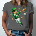 Leprechaun Play Baseball St Patrick's Day Men Kid Boys Unisex Jersey T-Shirt Leprechaun Play Baseball St Patrick's Day Men Kid Boys Unisex Jersey T-Shirt