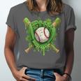Lucky Shamrock Baseball Gloves Drip St Patrick's Day Boys Unisex Jersey T-Shirt Lucky Shamrock Baseball Gloves Drip St Patrick's Day Boys Unisex Jersey T-Shirt