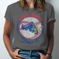 Lynyrd Skynyrd Skeleton Baseball Gun US Flag Cowboy Rock Fan Unisex Jersey T-Shirt