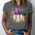Mardi Gras Baseball Jester Hat Fleur De Lis Boys Girls Kids Unisex Jersey T-Shirt Mardi Gras Baseball Jester Hat Fleur De Lis Boys Girls Kids Unisex Jersey T-Shirt